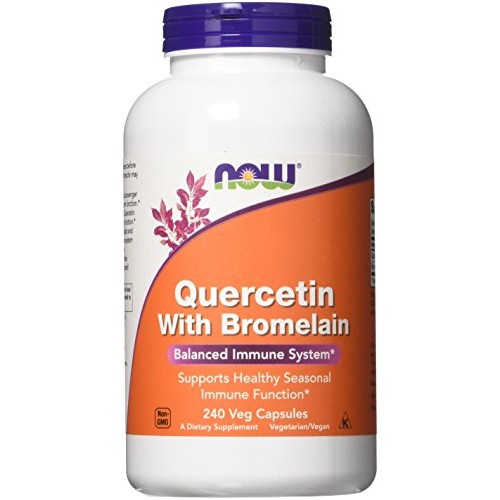Now Foods Quercetin with Bromelain, 240 Vegetable Capsule
