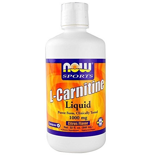 Now Foods, Sports, L-Carnitine Liquid, Citrus Flavor, 1000 mg, 32...