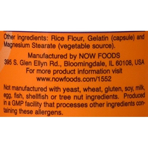 NOW Foods Zinc Picolinate 50mg,120 Capsules Pack of 2