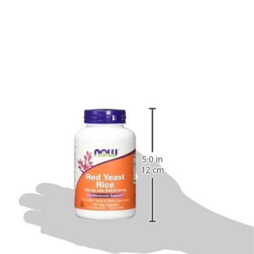 NOW RED YEAST RICE with MILK THISTLE, ALPHA LIPOIC ACID and CoQ10...