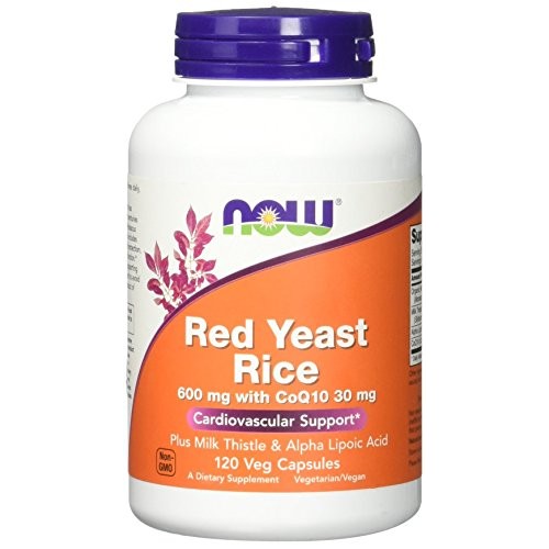 NOW RED YEAST RICE with MILK THISTLE, ALPHA LIPOIC ACID and CoQ10...