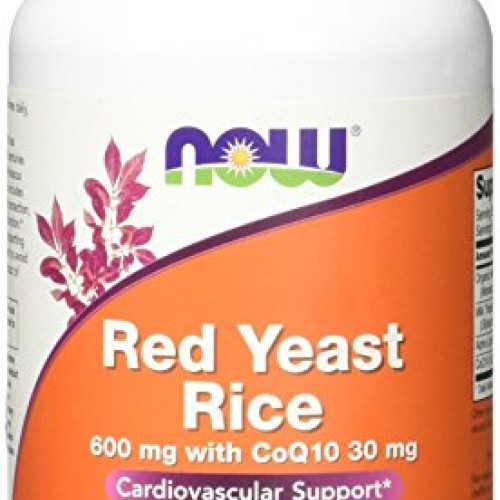 NOW RED YEAST RICE with MILK THISTLE, ALPHA LIPOIC ACID and CoQ10...