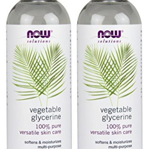 NOW Solutions Vegetable Glycerine, 2 Count