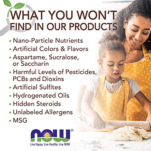 NOW Natural Foods, Organic Flax Seed Meal, Source of Essential Fa...