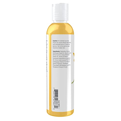 NOW Solutions, Arnica Relief Massage Oil, Therapeutic and Soothin...