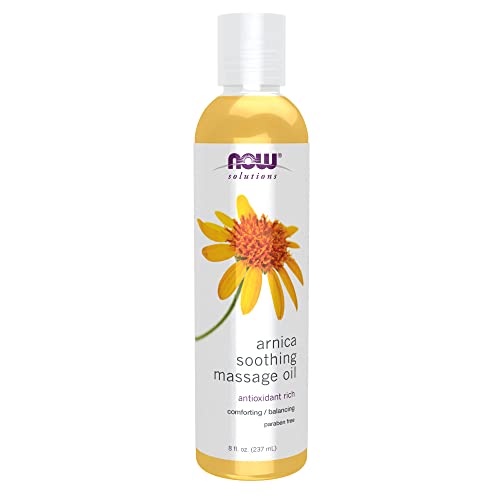 NOW Solutions, Arnica Relief Massage Oil, Therapeutic and Soothin...
