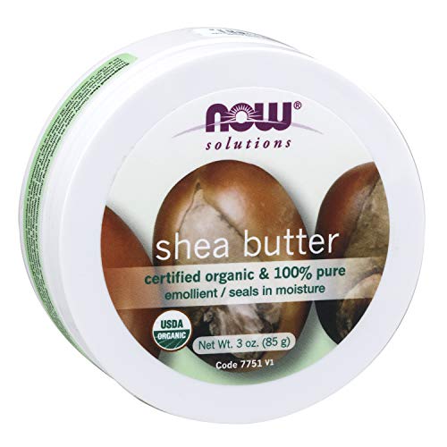 NOW Solutions, Certified Organic Shea Butter, Moisturizer For Rou...