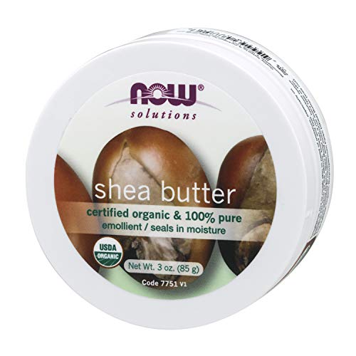 NOW Solutions, Certified Organic Shea Butter, Moisturizer For Rou...
