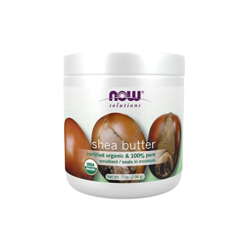 NOW Solutions, Certified Organic Shea Butter, Moisturizer For Rou...