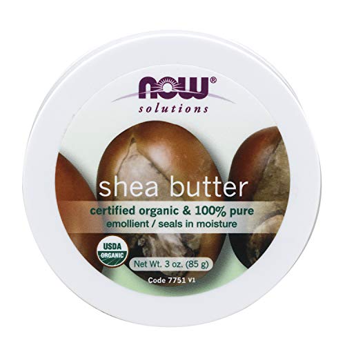 NOW Solutions, Certified Organic Shea Butter, Moisturizer For Rou...