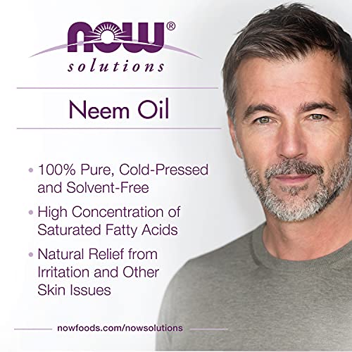 NOW Solutions, Neem Oil, 100% Pure, Made From Azadirachta Indica ...