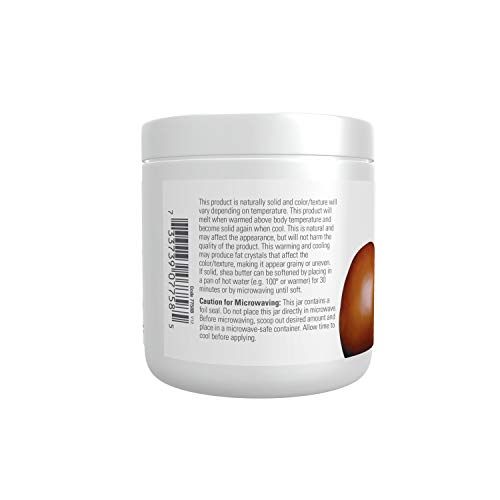 NOW Solutions, Shea Butter, Skin Emollient, Seals in Moisture for...