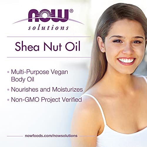 NOW Solutions, Shea Nut Oil, Multi-Purpose Intense Moisturizing O...