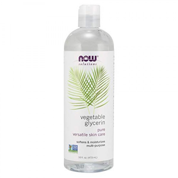 NOW Solutions, Vegetable Glycerin, 100% Pure, Versatile Skin Care...