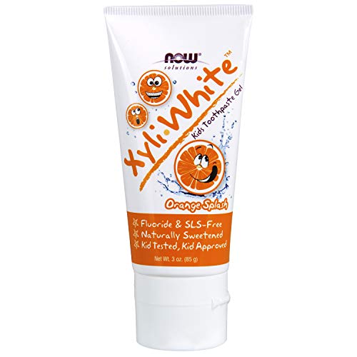 NOW Solutions, Xyliwhite Toothpaste Gel for Kids, Orange Splash ...