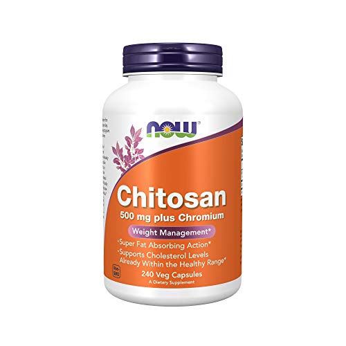 NOW Supplements, Chitosan 500 mg plus Chromium, Weight Management...