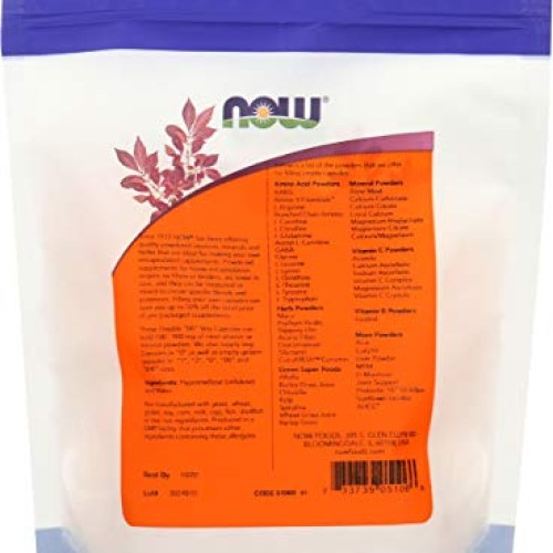NOW Supplements, Empty Capsules, Vegetarian, Double 00, 250 Veg...