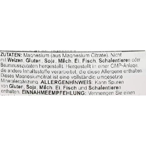 NOW Supplements, Magnesium Citrate Pure Powder, Enzyme Function*,...
