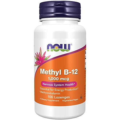 NOW Supplements, Methyl B-12 Methylcobalamin 1,000 mcg, Nervous...