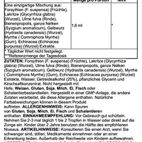 NOW Supplements, Propolis Plus Extract Liquid with Dropper, Herba...