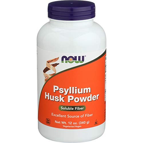 NOW Supplements, Psyllium Husk Powder, Non-GMO Project Verified, ...