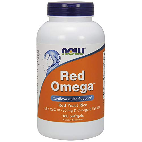 NOW Supplements, Red Omega with CoQ10 30 mg and Omega-3 Fish Oil,...