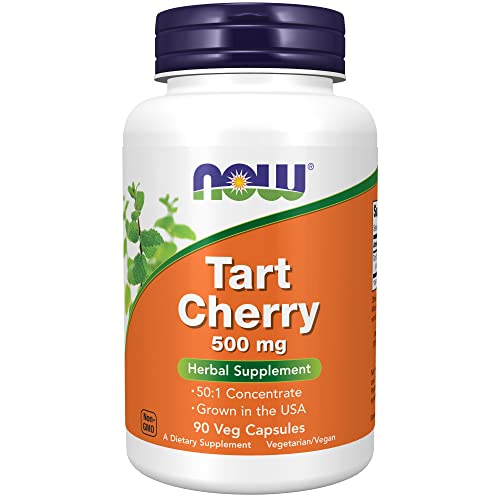 NOW Supplements, Tart Cherry Prunus cerasus 500 mg, 50:1 Concen...