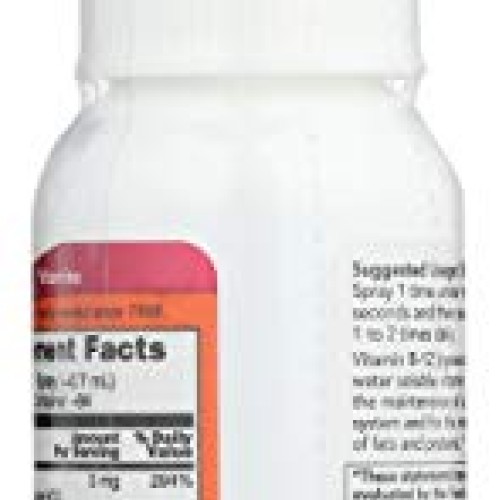 NOW Supplements, Vitamin B-12 Liposomal Spray with Folic Acid, TM...