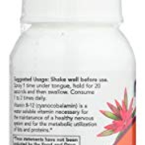 NOW Supplements, Vitamin B-12 Liposomal Spray with Folic Acid, TM...