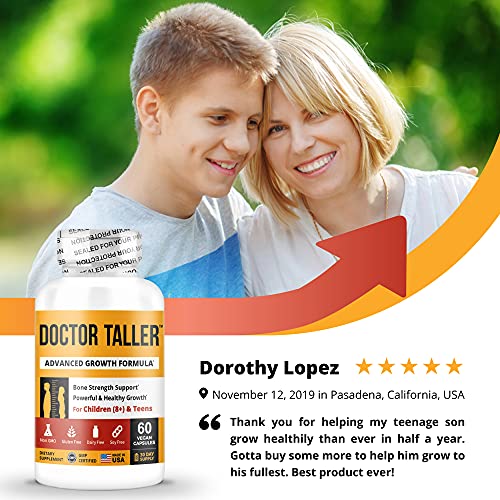 Doctor Taller - Support Healthy Growth - Premium and Breakthrough...