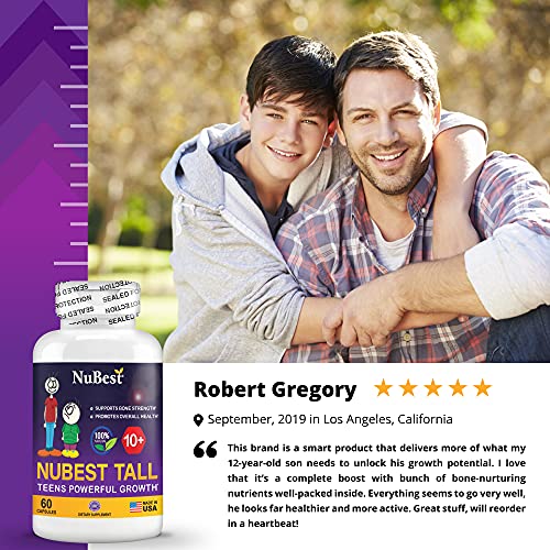 NuBest Tall 10+ - Advanced Growth Formula - Powerful Bone Strengt...