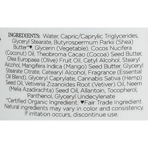 Body Lotion, Indian Hemp & Haitian Vetiver - 13oz