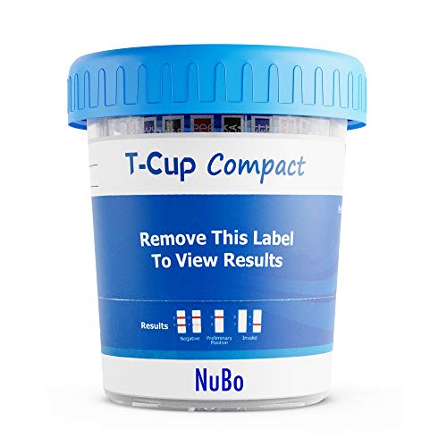 2 Pack NuBo 12 Panel Multi Test Compact Cup - Tests Instantly for...