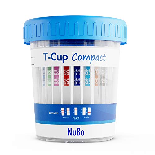 2 Pack NuBo 12 Panel Multi Test Compact Cup - Tests Instantly for...