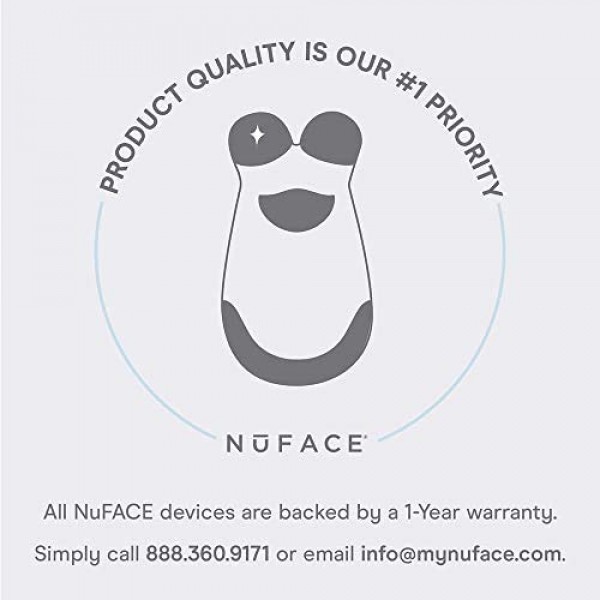 NuFACE Red Light Facial Toning Kit | Trinity Facial Toning Device...