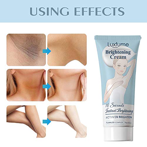 Whitening Cream, 10 Seconds Instant Whitening Effective for Armpi...