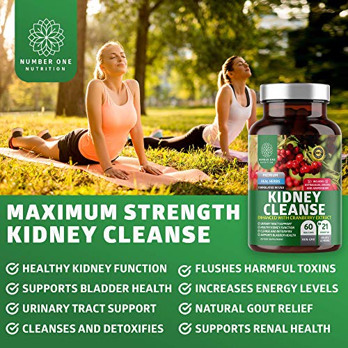 N1N Premium Kidney Cleanse and Magnesium Citrate, All Natural Sup...
