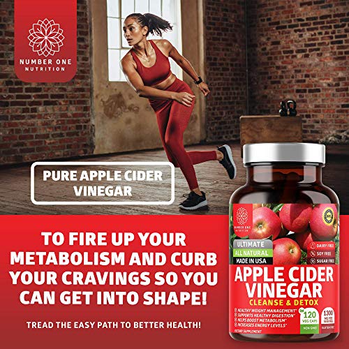 N1N Premium Kidney Support and Apple Cider Vinegar Capsules, All ...