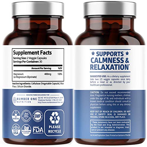 N1N Premium Kidney Support and Magnesium Glycinate, All Natural S...