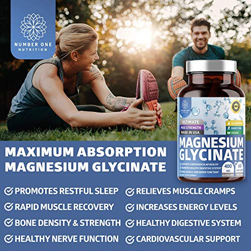 N1N Premium Kidney Support and Magnesium Glycinate, All Natural S...