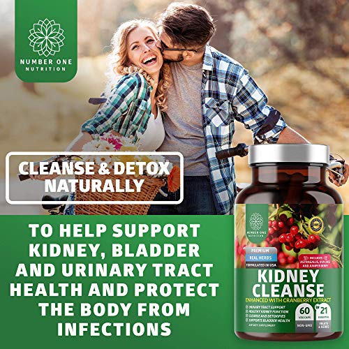 N1N Premium Kidney Support and Magnesium Glycinate, All Natural S...