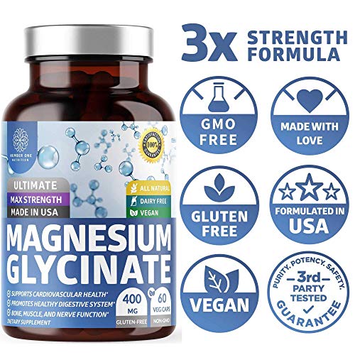 N1N Premium Kidney Support and Magnesium Glycinate, All Natural S...