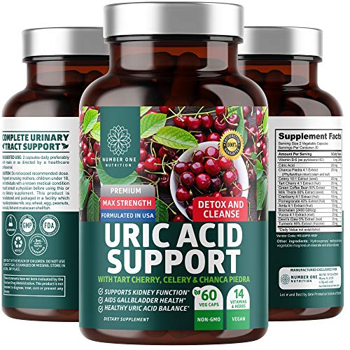 N1N Premium Uric Acid Support for Men and Women 14 Potent Herbs...
