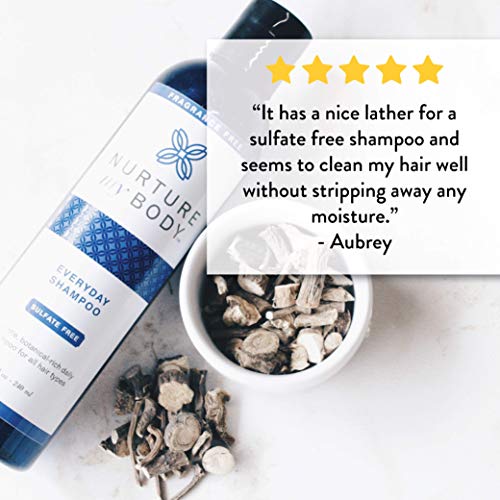 Nurture My Body All-Natural Everyday Shampoo, 8 fl oz. - Certifie...
