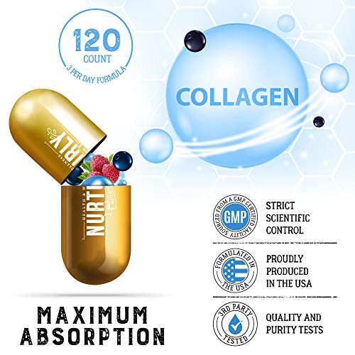 Multi Collagen Capsules Complex – High Absorption Collagen Peptid...
