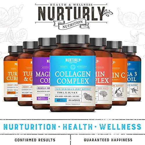 Multi Collagen Capsules Complex – High Absorption Collagen Peptid...