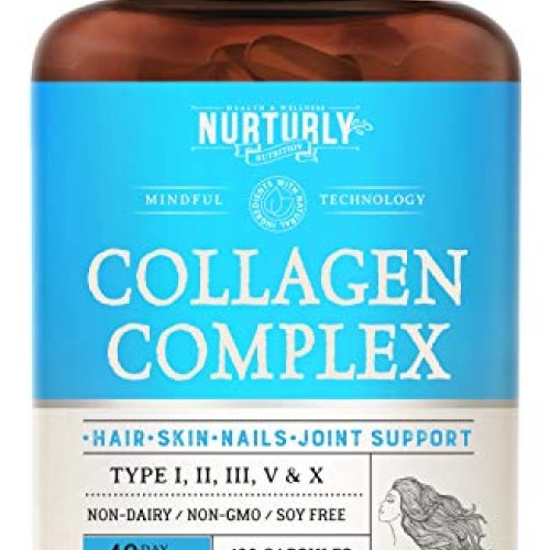 Multi Collagen Capsules Complex – High Absorption Collagen Peptid...