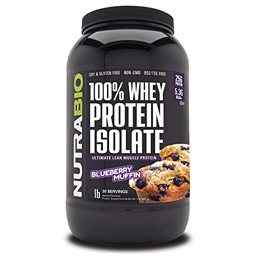 NutraBio 100% Whey Protein Isolate - Complete Amino Acid Profile ...