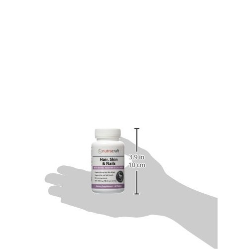 #1 Hair, Skin Nails Supplement with 5000mcg of Biotin, Keratin, C...