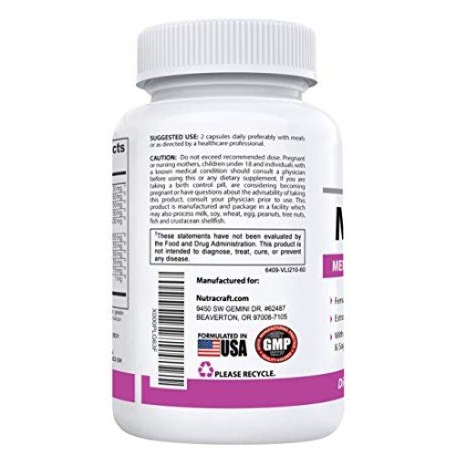 MenoMax #1 Menopause Relief Supplement | Black Cohosh, Dong Quai,...